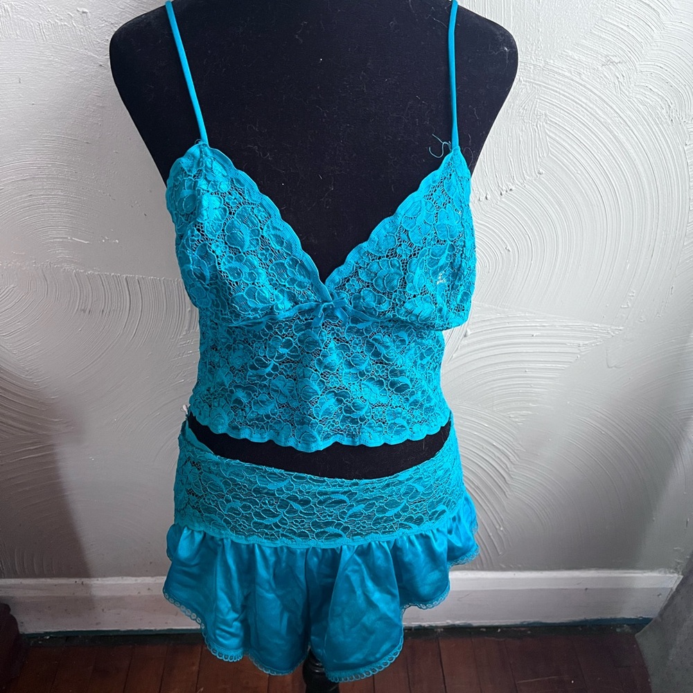 Vintage Alana Gale Intimates Lace Lingerie Set